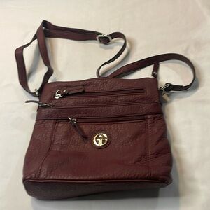 Gianibernini red women crossbody handbag